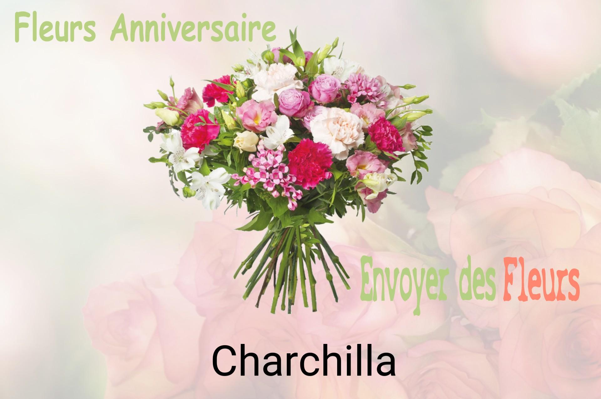 Bouquet de fleurs d’anniversaire livré à Charchilla